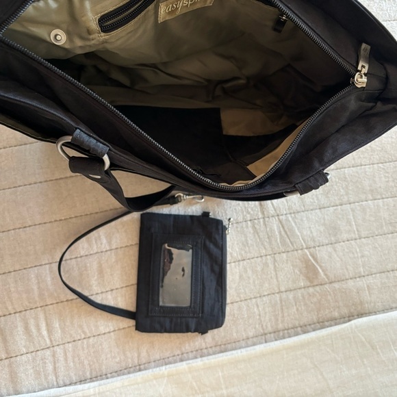 Easy Spirit Black Tote Bag - Picture 3 of 9